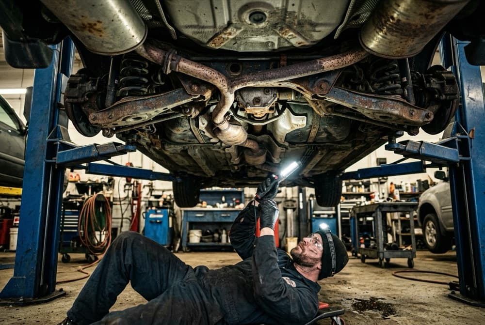 Illustration: Underbody Inspection